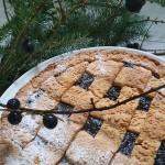 Linzer-Torte im Backofen bei 180 Grad backen