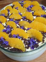 Ein Lichtblick: Orangenparfait!